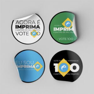Adesivo Eleitoral - Praguinha