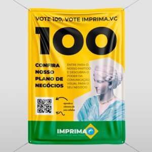 Placa de Divulgação em Lona