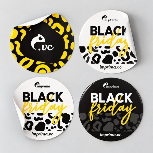 Adesivo Personalizado Black Friday