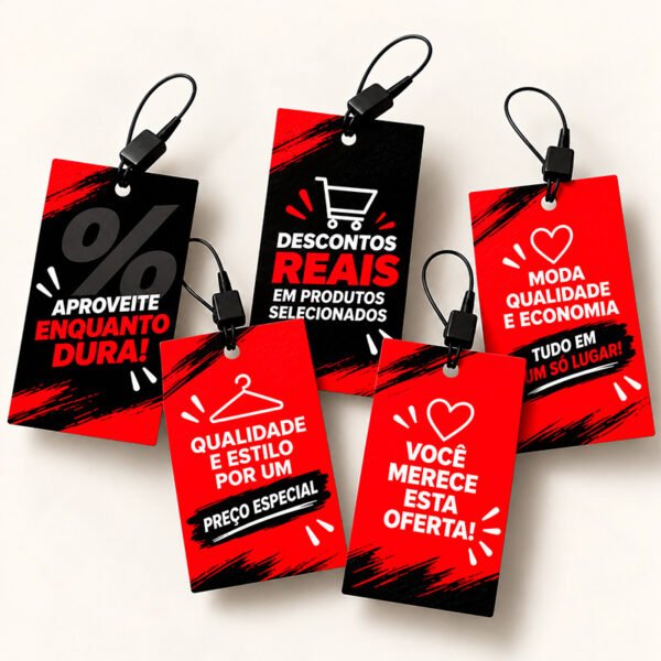 Etiqueta de Desconto Black Friday - Modelo 2