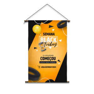 Banner em Lona - Modelo 1 | Black Friday