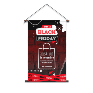 Banner em Lona - Modelo 2 | Black Friday