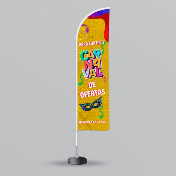 Wind Banner - Modelo 1 | Carnaval