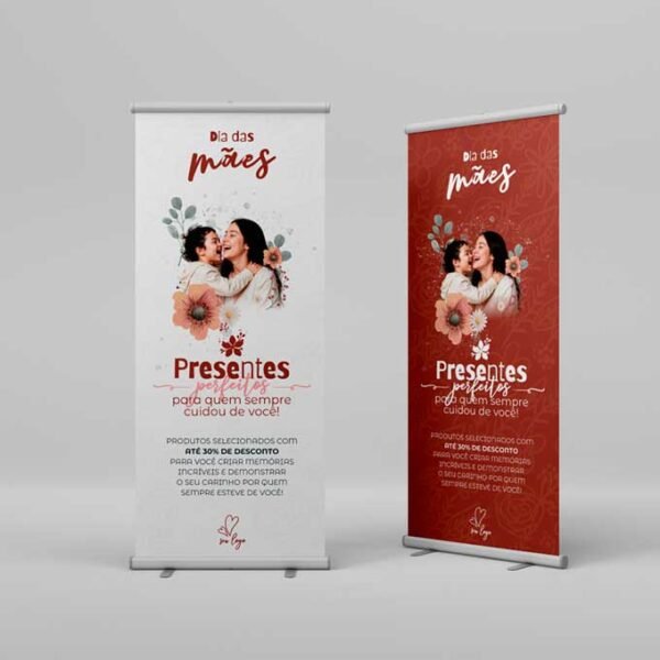 Banner Roll Up - Lona - Clássicos | Dia Das Mães