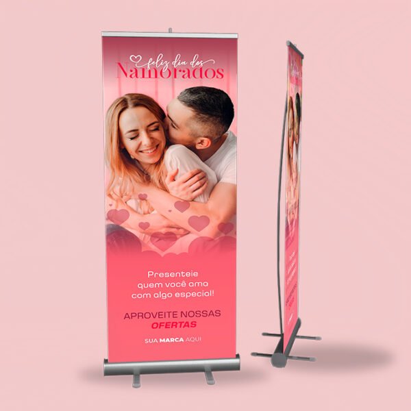 Banner Roll Up - Modelo 2 - Lona
