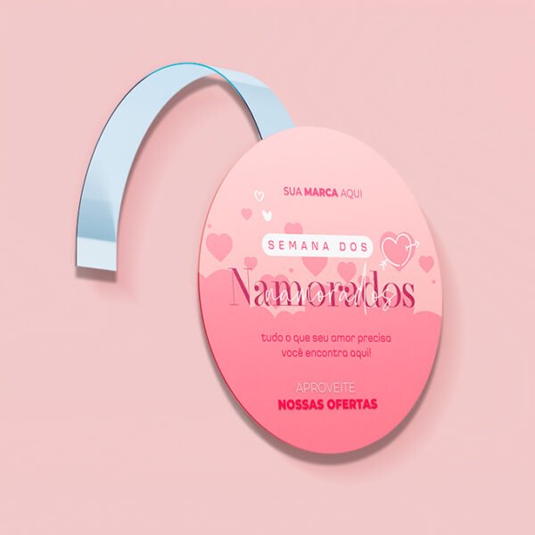Wobbler Promocional - Modelo 3 <br> #Kit com 10 unidades